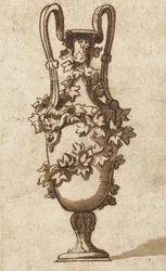 Entwurf für eine dekorative Vase